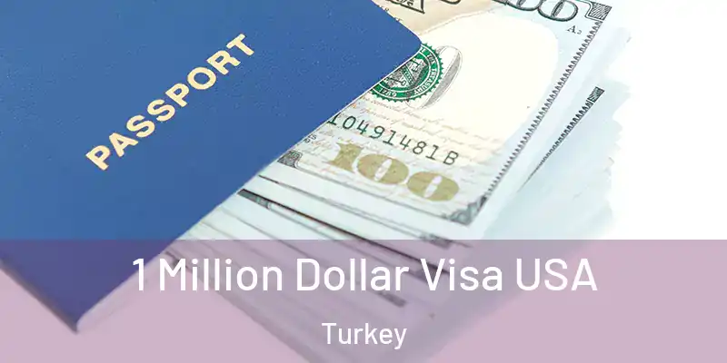 1 Million Dollar Visa USA Turkey