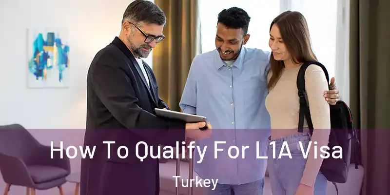 How To Qualify For L1A Visa Turkey
